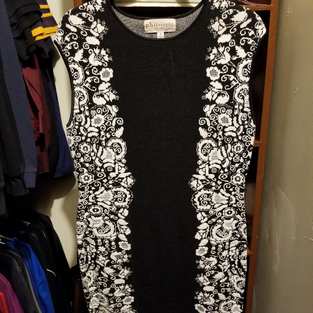 Philosophy sweater dress